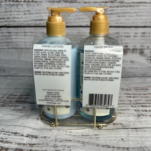 COZY WINTER COCONUT Bodycology Hand Soap Hand Lotion 10oz Gift Set NEW! - Picture 3 of 6